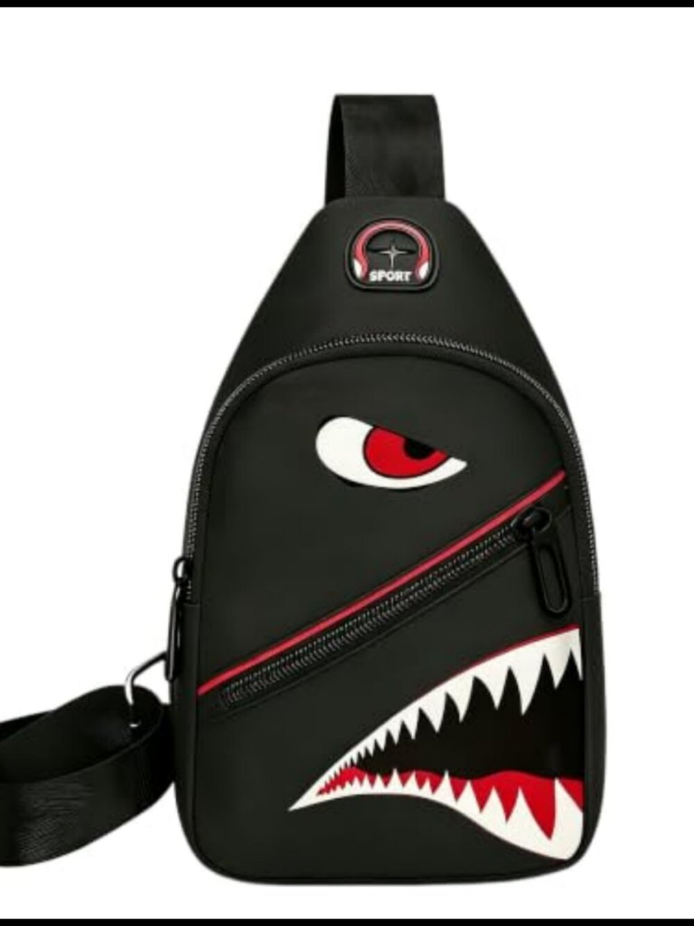 Nylon Sling Bag Crossbody Shoulder Backpack Chest Bag Unisex